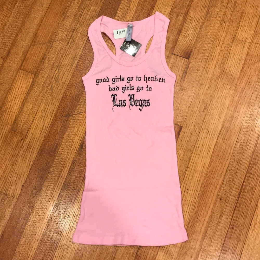 Racer back tank top